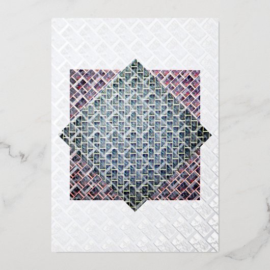 "MAGHIE製カード" #CARDSBYMAGHIE CARDSBYMAGHIE.COM 箔シーズンカード (正面)