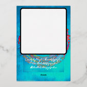 "MAGHIE製カード" #CARDSBYMAGHIE CARDSBYMAGHIE.COM 箔シーズンカード (裏面)