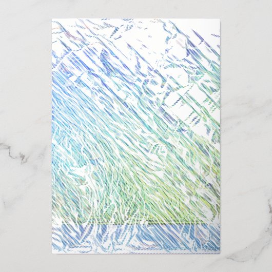 "MAGHIE製カード" #CARDSBYMAGHIE CARDSBYMAGHIE.COM 箔シーズンカード (正面)