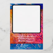 "MAGHIE製カード" #CARDSBYMAGHIE CARDSBYMAGHIE.COM 箔シーズンカード (裏面)