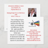 Magiロゴ、Niki LaMont認定マ…-カスタマイズ ポストカード (正面/裏面)