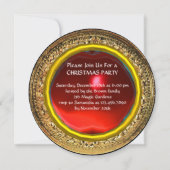 MAGI Fra Angelicoの崇拝，宝石，クリスマス 招待状 (裏面)