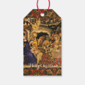 MAGI Gentile Da Fabrianoの崇拝、クリスマス ギフトタグ (裏面)