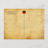 MAGI Gentile Da Fabrianoの崇拝、クリスマス シーズンポストカード (裏面)