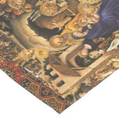 MAGI Gentile Da Fabrianoの崇拝、クリスマス ミディアムテーブルランナー (コーナー)