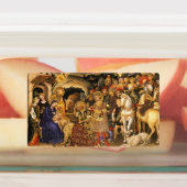 MAGI Gentile Da Fabrianoの崇拝、クリスマス ラベル (貼付)