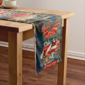 MAGI Morrisの崇拝,バーン=ジョーンズのクリスマス ショートテーブルランナー (インサイチュ)