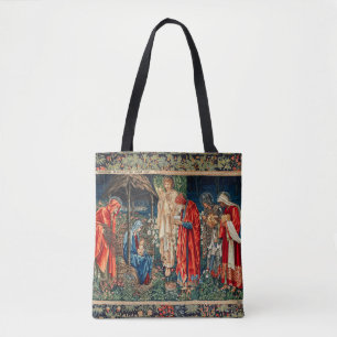 MAGI Morrisの崇拝，バーン=ジョーンズのクリスマス トートバッグ