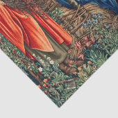 MAGI Morrisの崇拝，バーン=ジョーンズのクリスマス 薄葉紙 (詳細)