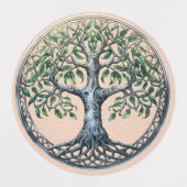 Magia Celta Símbolos de Sanación y Rituales ラベル (デザイン1)