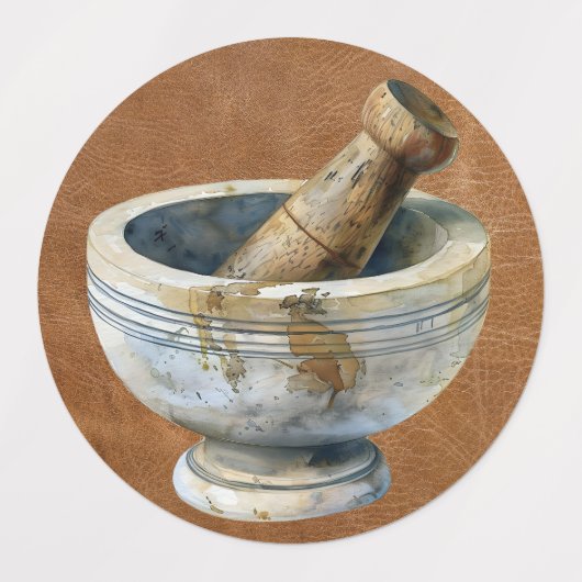 Magia Celta Símbolos de Sanación y Rituales ラベル (デザイン3)