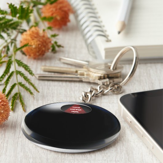 Magic 8 Ball キーホルダー (側面)