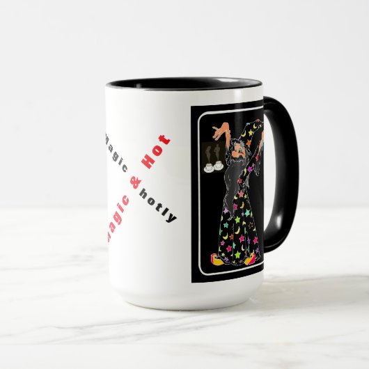 magic and hot マグカップ (正面右)