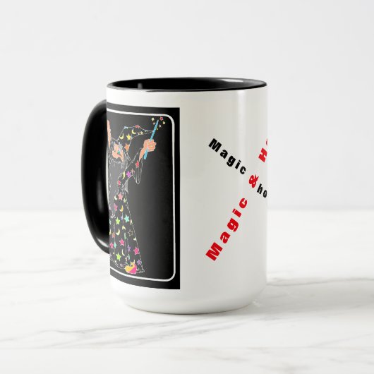 magic and hot マグカップ (正面左)