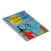 Magic at Sunrise – Watercolor Witch ノートブック (右側)