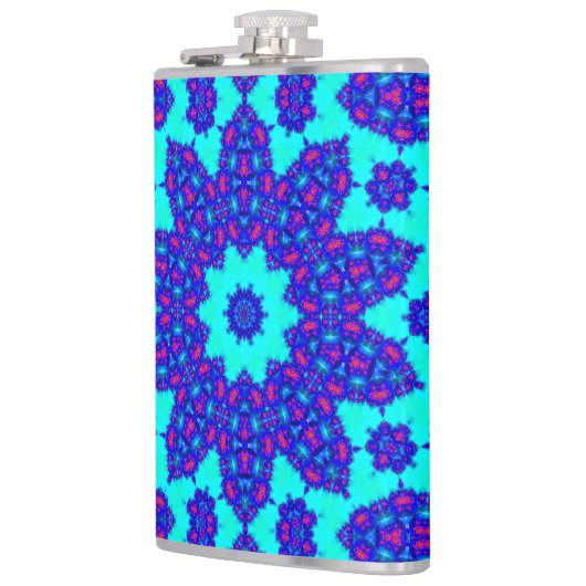 Magic Blue kaleidoscope flourished フラスク (左)