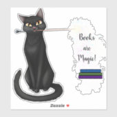 Magic Cat Books Sticker シール (シート)
