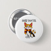 Magic Cat With Gles , Funny Pawter Funny 缶バッジ (正面&裏面)