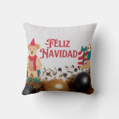 magic christmas pillow クッション (裏面)