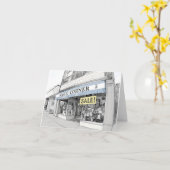 Magic Corner Raleigh NC Illustration カード (黄色い花)