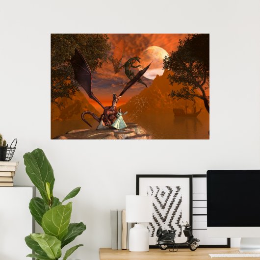 Magic Dragon ポスター (ホームオフィス)