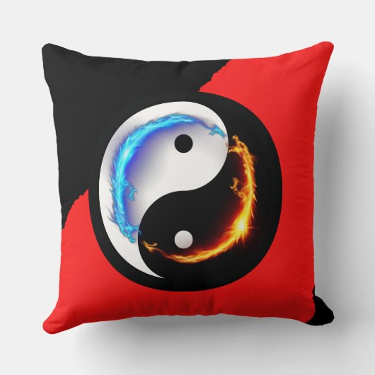 Magic Dragon fantasy art クッション (裏面)