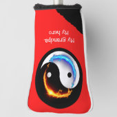 Magic Dragon fantasy art ゴルフヘッドカバー (回転90)