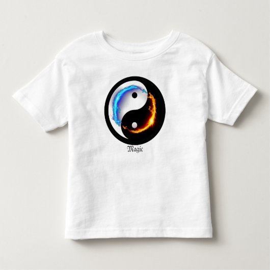 Magic Dragon fantasy art トドラーTシャツ (正面)