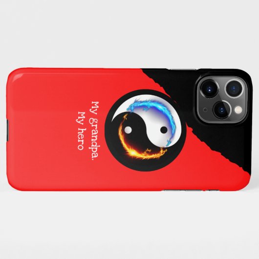 Magic Dragon fantasy art iPhoneケース (裏面横)