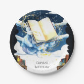 Magic Editable Libraryストーリーブック誕生日 ペーパープレート (正面)