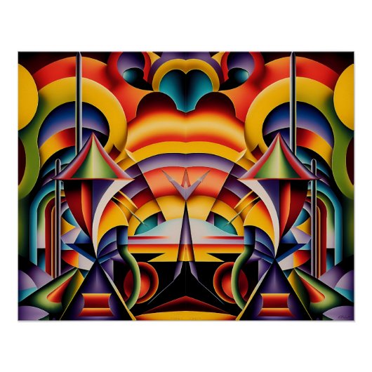 Magic Faces in Magic Places ポスター (正面)