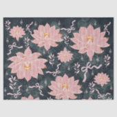 Magic florals with glitter design  薄葉紙 (正面)