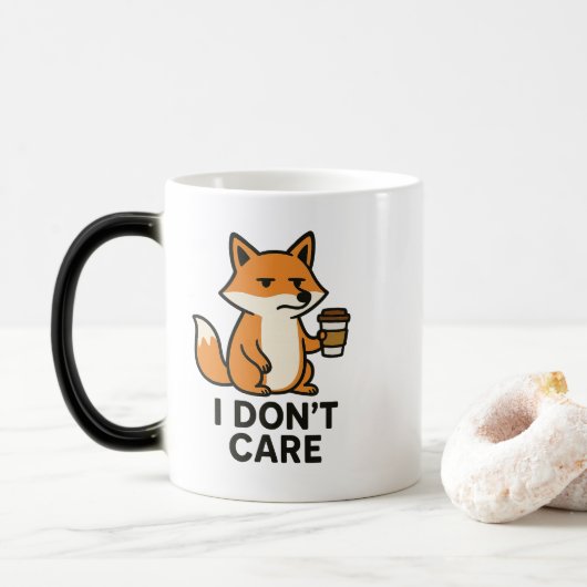 Magic Fox Mug モーフィングマグカップ (ドーナツ)