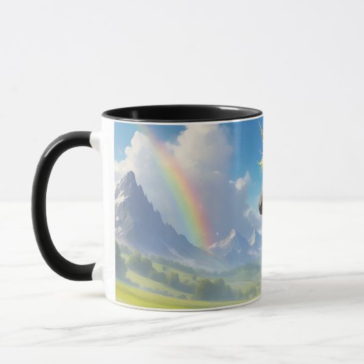 Magic Friesenpferd Alicorn Tasse マグカップ (左)