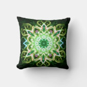 Magic Green Throw PIllow クッション (正面)