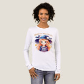 Magic in Her Smile – Women’s Halloween T-Shirt トライブレンドＴシャツ (正面全体)