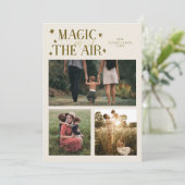 Magic In The Air Multi Photo Cream シーズンカード (スタンド正面)