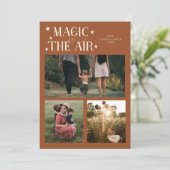 Magic In The Air Multi Photo Terracotta シーズンカード (スタンド正面)