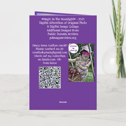 Magic in the Moonlight- w/o message カード (裏面)