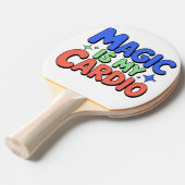 Magic Is My Cardio – Funny Witchy Ping Pong Paddle 卓球ラケット (正面アングル)