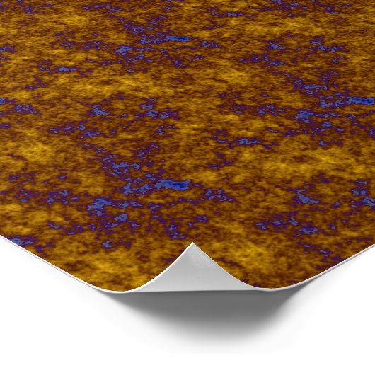 Magic Jaguar Shamanic Power Animal Stereogram Post ポスター (角)