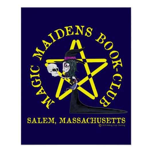 Magic Maidens Book club ポスター (正面)