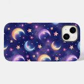 Magic Moon and Stars Case-Mate iPhoneケース (裏面 (横))
