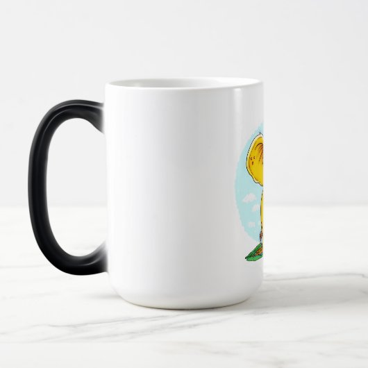 Magic Morphing Mug – Cute Elephant モーフィングマグカップ (左)