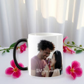 Magic mug married me will you marry me proposal モーフィングマグカップ