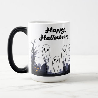 magic mug with Halloween design モーフィングマグカップ