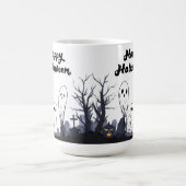 magic mug with Halloween design モーフィングマグカップ (中央)