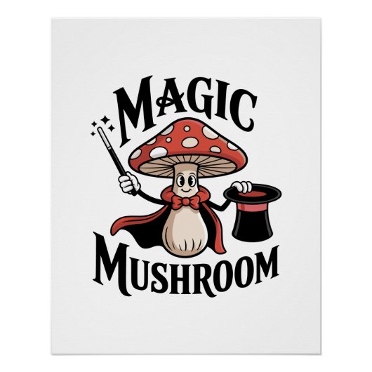 Magic Mushroom Magician ポスター (正面)