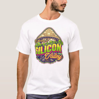 Magic Mushroom Silicon Valley Psilocybin for Tシャツ