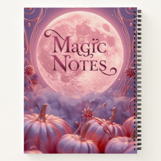 Magic Notes Journal ノートブック (裏面)